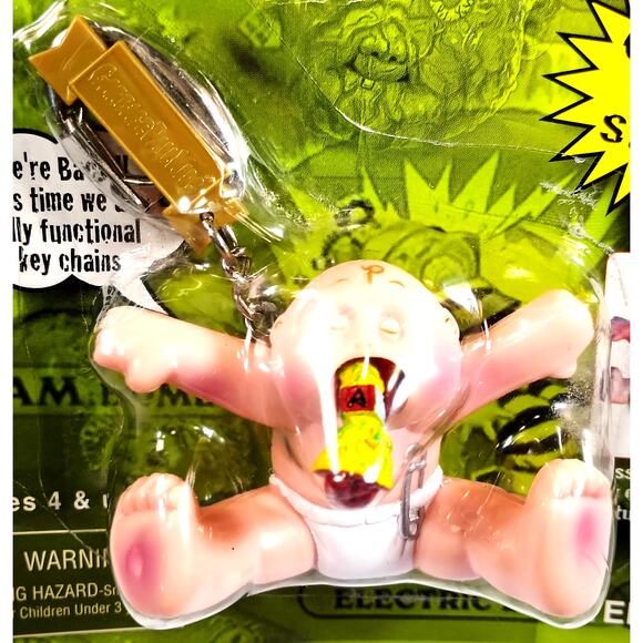 Sababa Toys Topps Garbage Pail Kids UPCHUCK HEAVIN' STEVEN Keychain, See Pics! - Picture 2 of 5